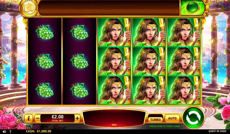 Quest of Gods Online Casino Slot Game: An In-Depth Guide for Experienced Gamblers